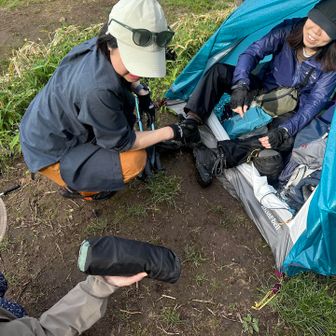 軽量プロらによる持ち物相談会したり
