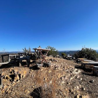 頂上は貸切状態