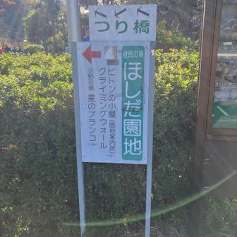 ほしだ園地入り口