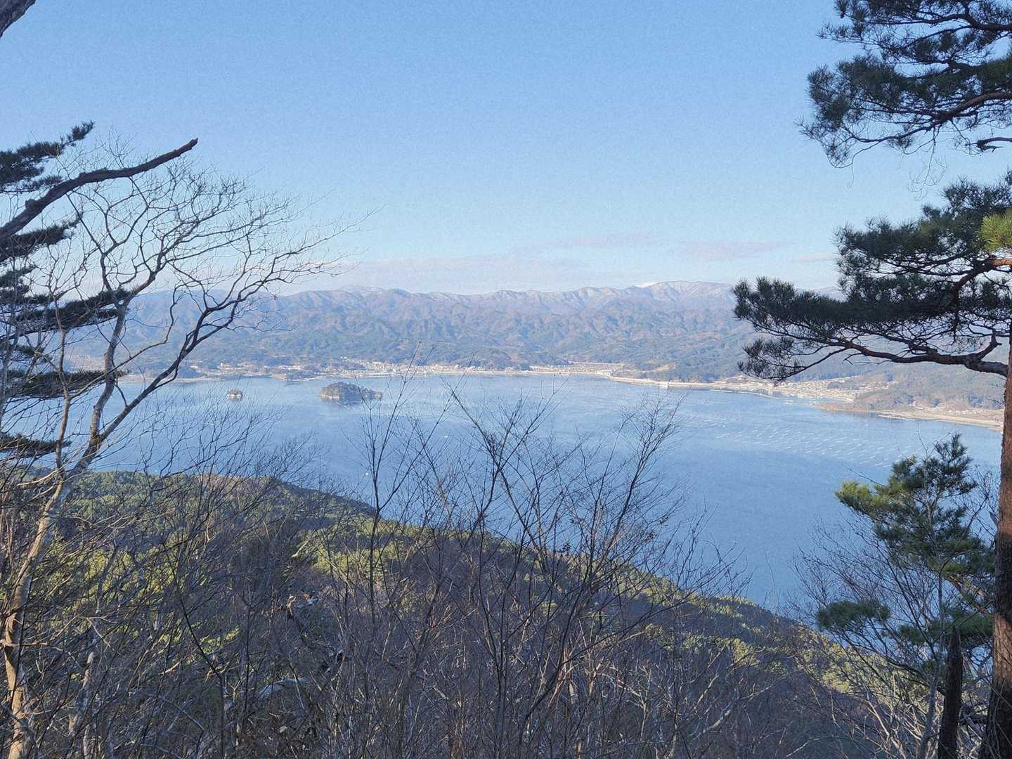 参道口-霞露ヶ岳 往復コースの写真