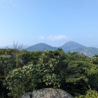 今から登る女岳浮岳