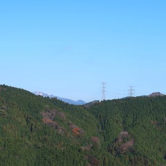 ずっと奥に綿向かな･･･