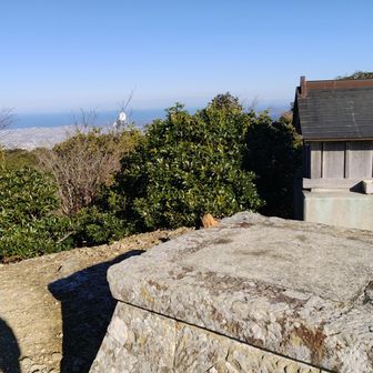 諭鶴羽山山頂④