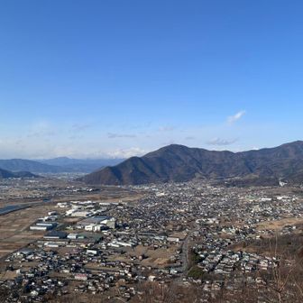 五里ヶ峯方面がよく見えます。