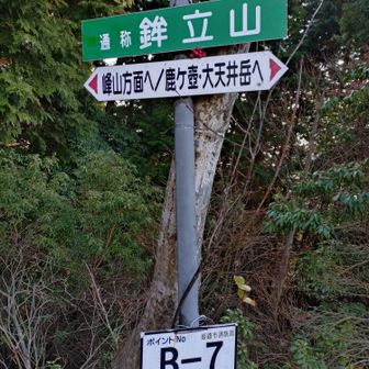 鉾立山ピークです