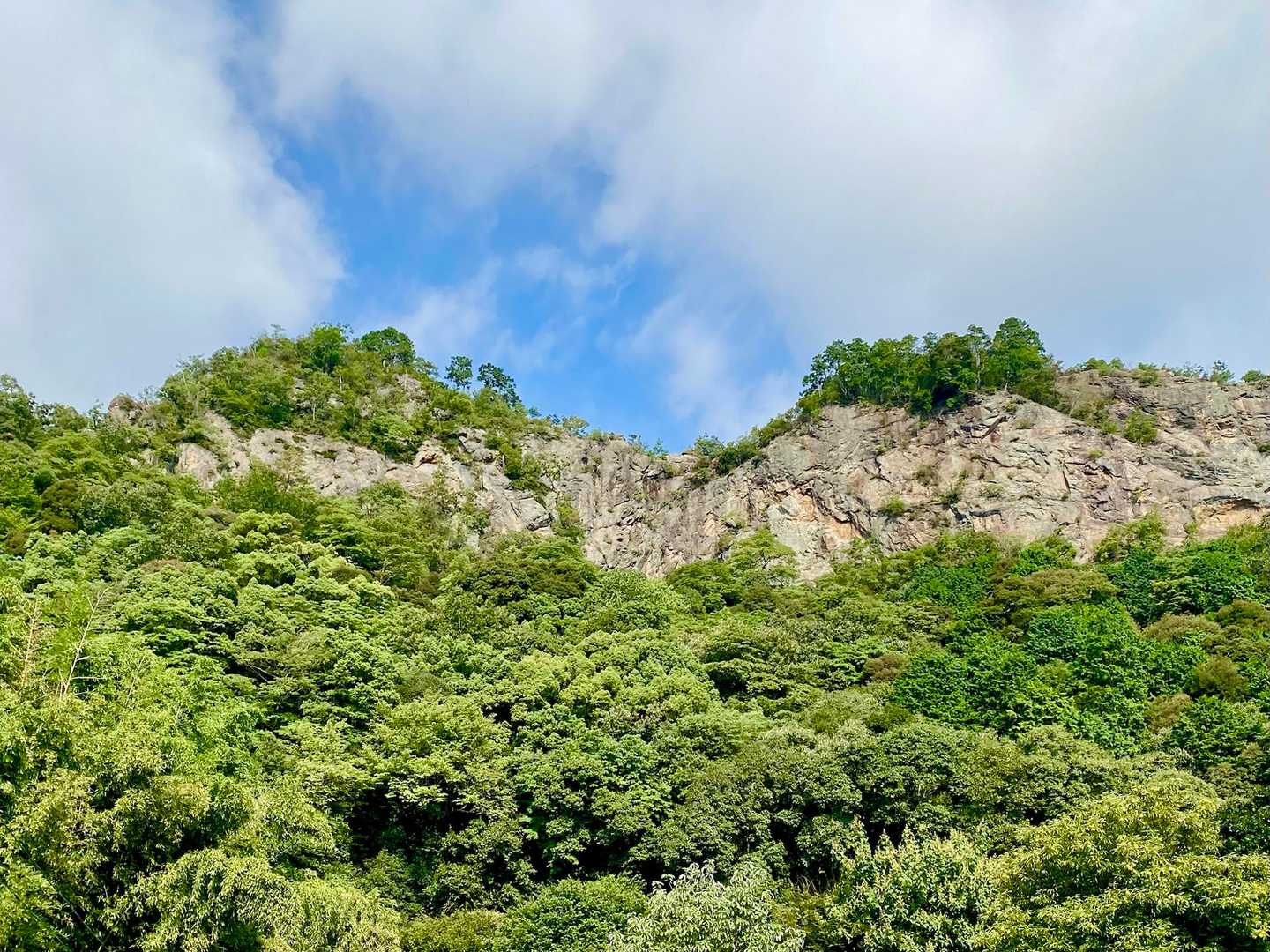 ⛰️駐車場から見た遠見山！