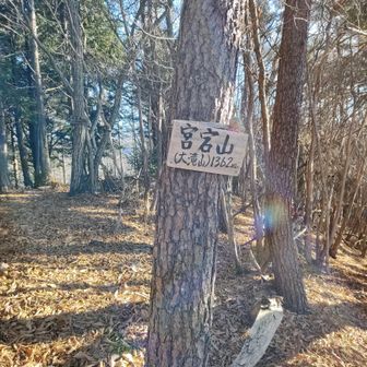 宮宕山 山頂
地図では大滝山となっている
