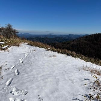 振り返ると自分の足後のみ🦶