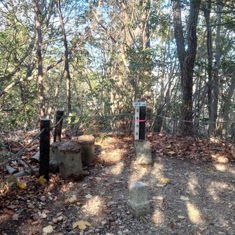 根岳山頂こんな感じの場所です
