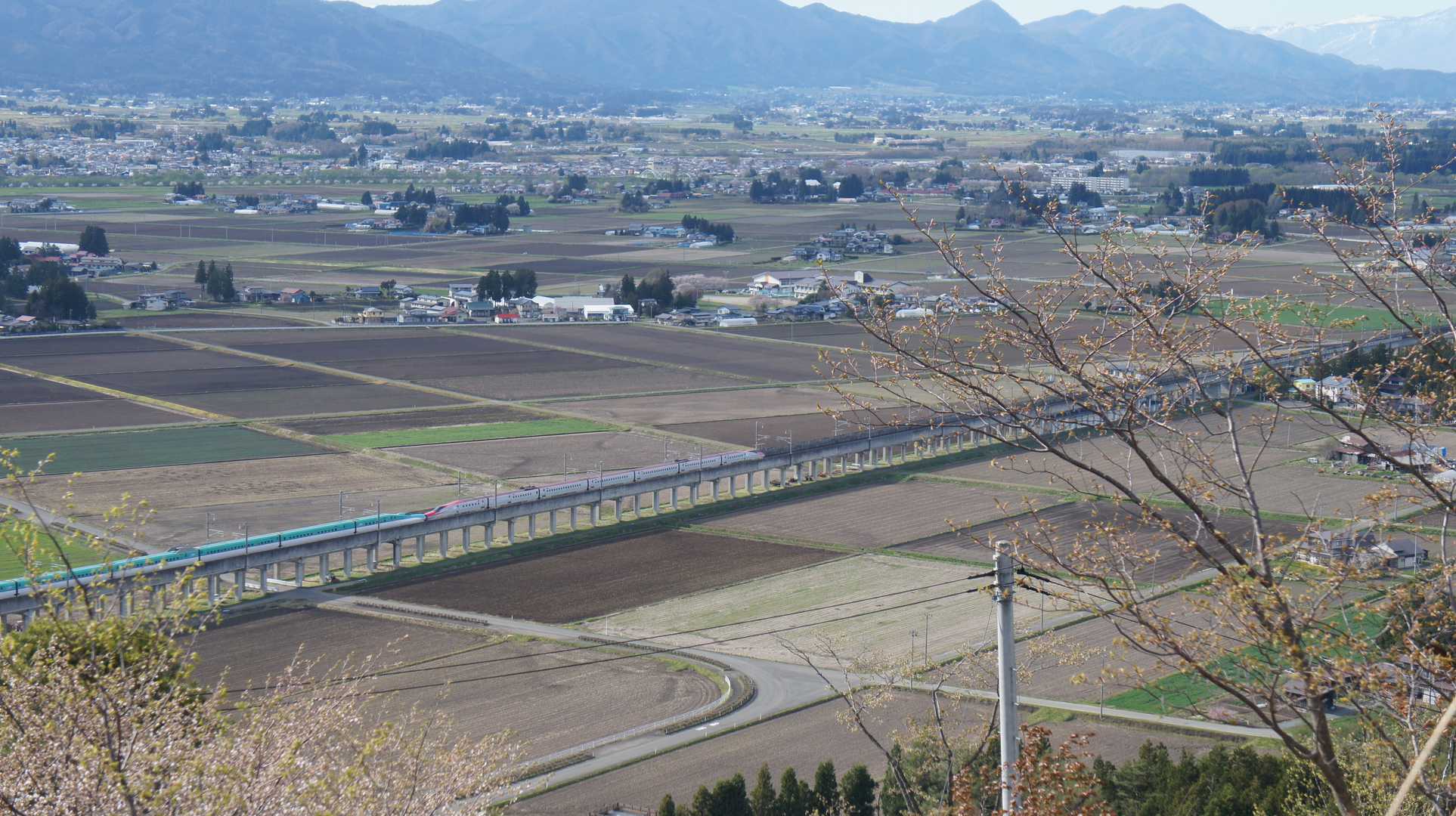 いきなりだからピンボケしたーって思ったら2分くらいで後続の新幹線がすぐ来て📷