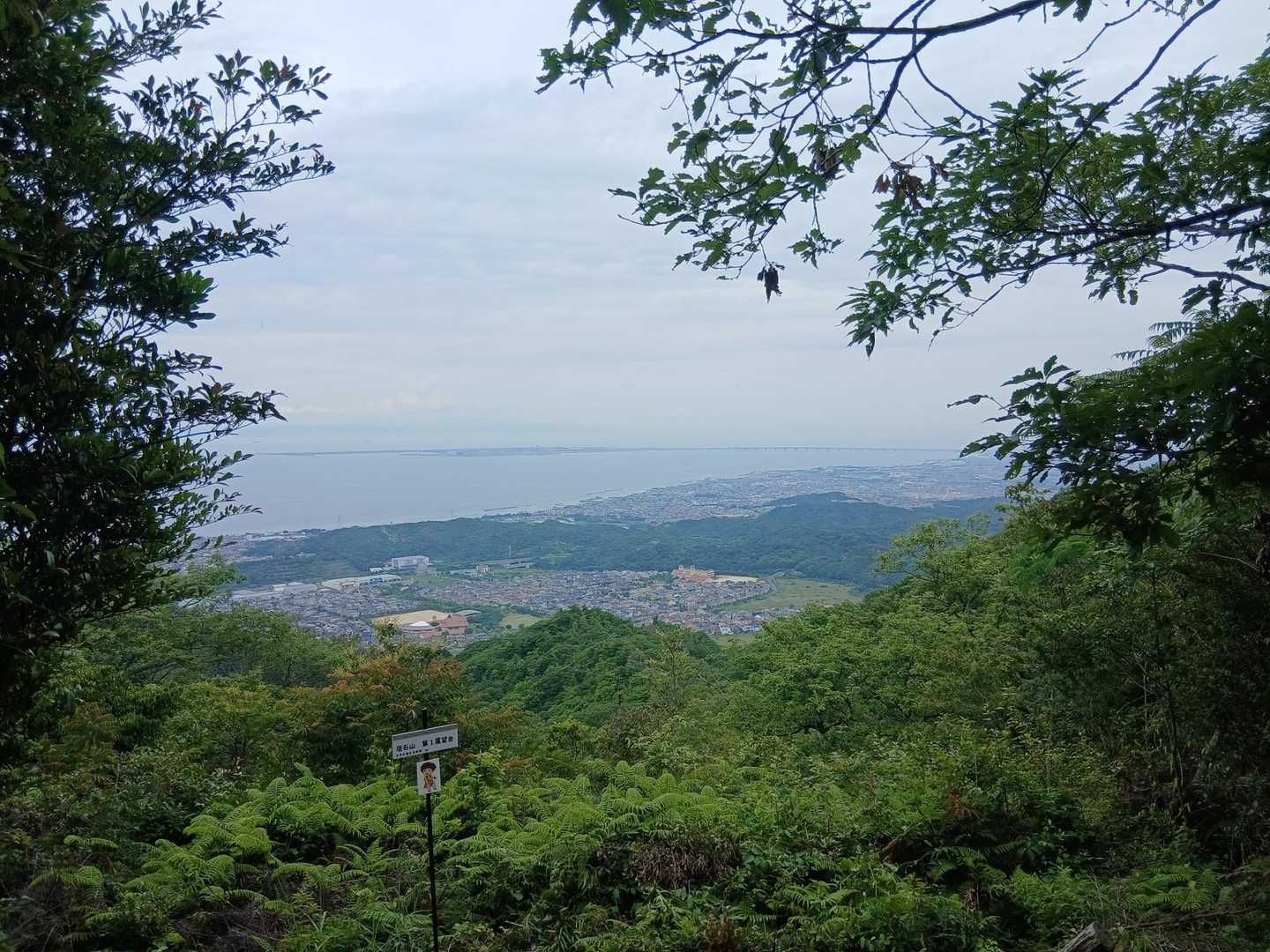 スカイタウンの向こうに
関西空港が見えています🎶
