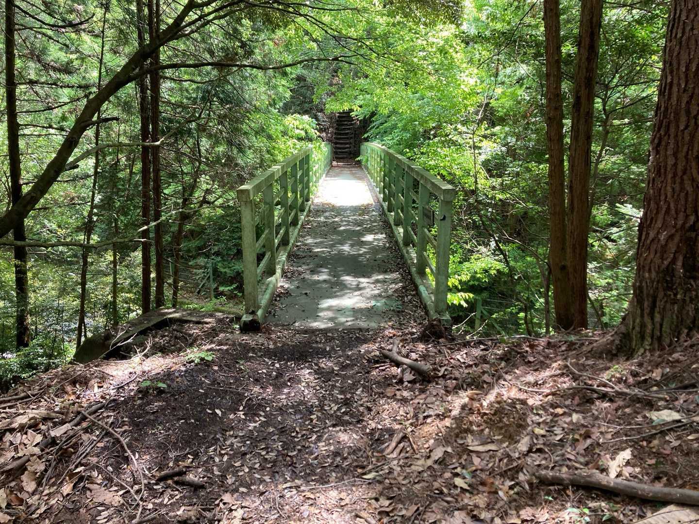 峠は橋を渡ります