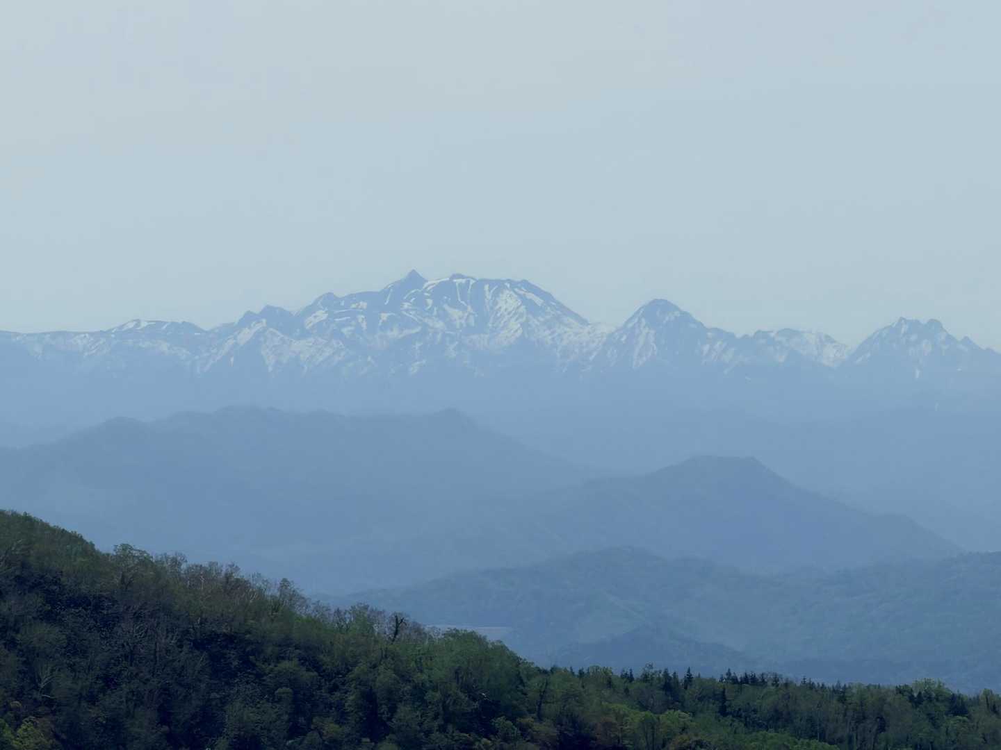 芦別岳⛰️尖ってるー🤩