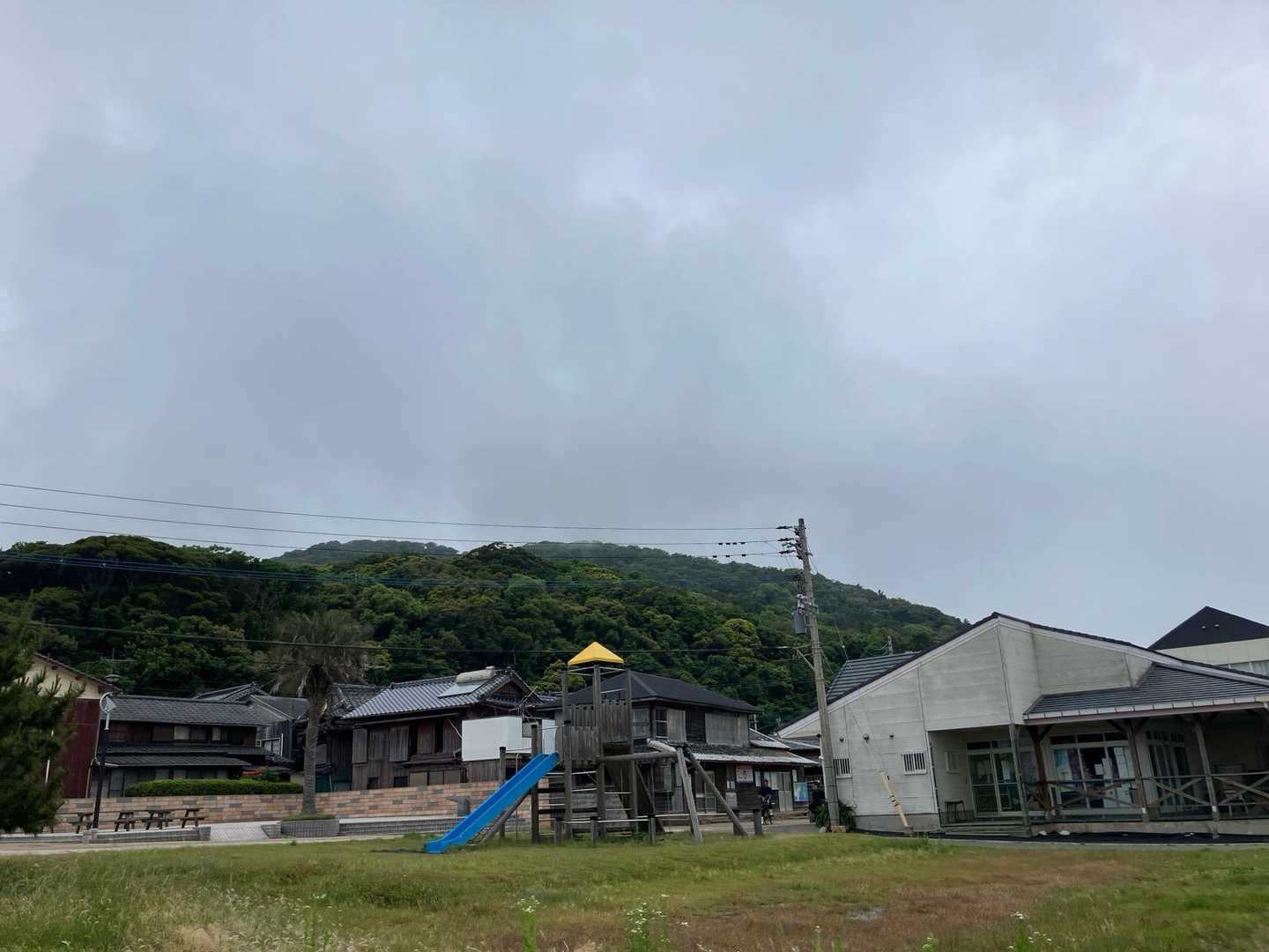 さっき登った鎮山