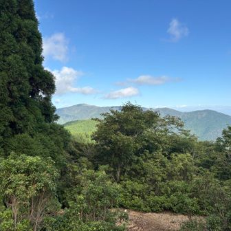 去年登った蓬莱山