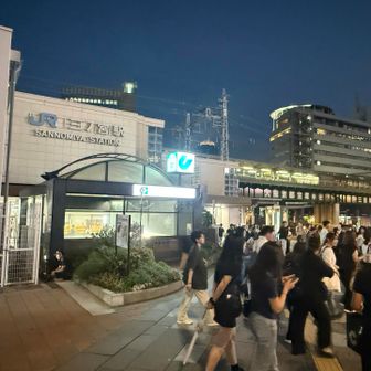 JR三宮駅でゴール。