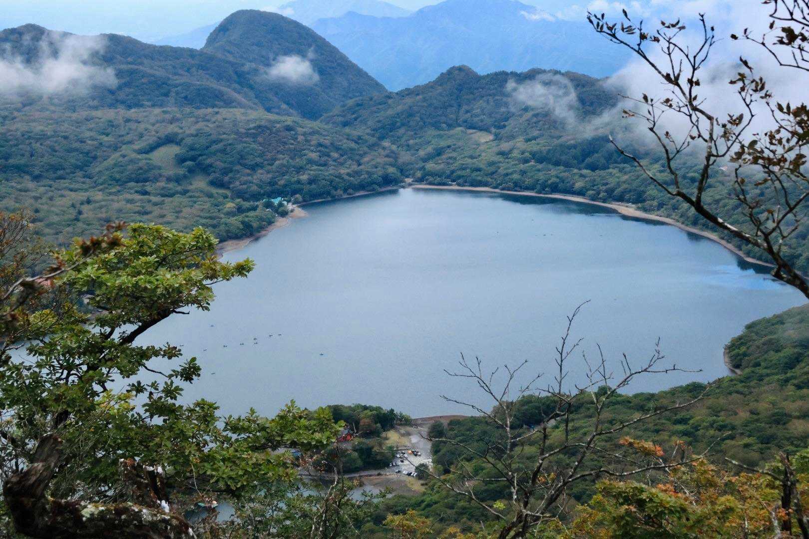 あかぎ広場前バス停-黒檜山登山口-黒檜山-駒ヶ岳-赤城駒ヶ 周回コースの写真