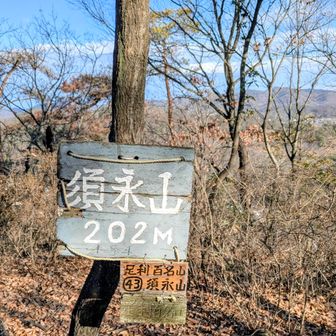 須永山、今日のピークは3年前に全て登頂済⛰