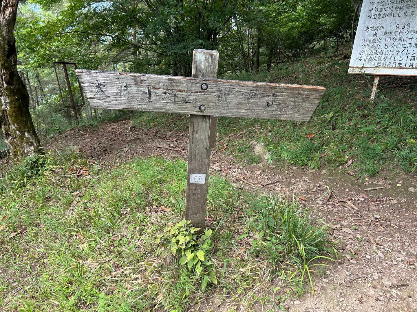下山です〜往路とルートを変えます
