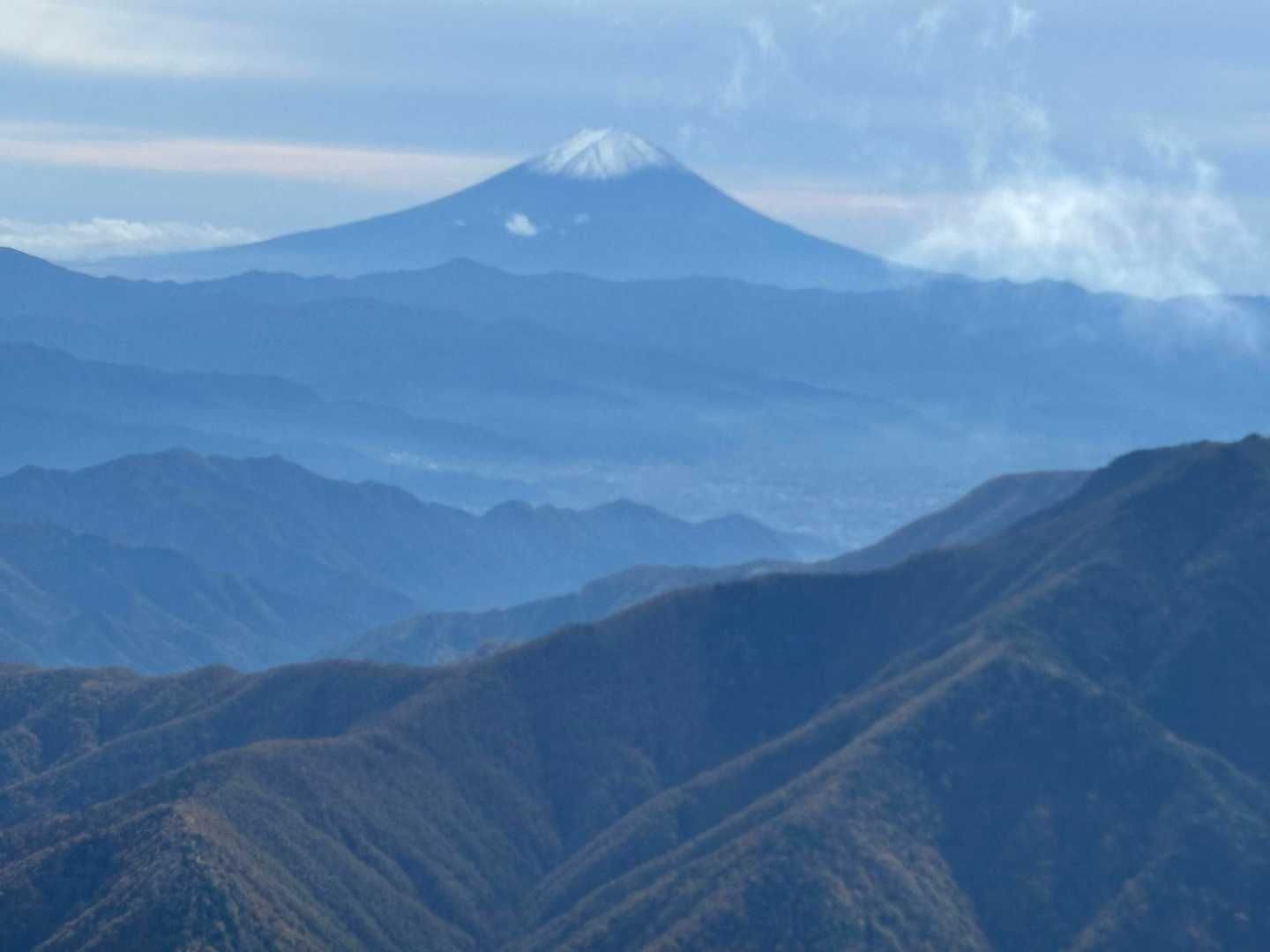 西沢渓谷入口バス停-ゲート-鶏冠山-木賊山 周回コースの写真