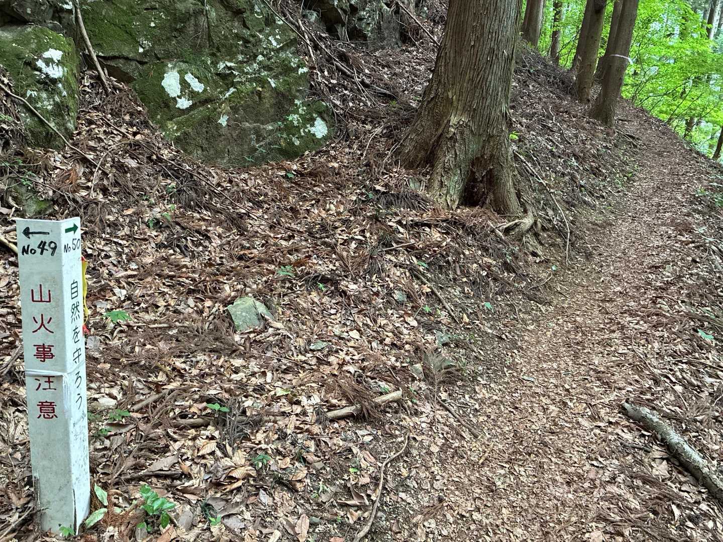 登山開始