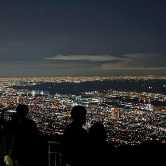 そして掬星台からの夜景🌉