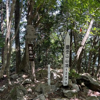 そしてもう1座の豊受山⛰️山頂
