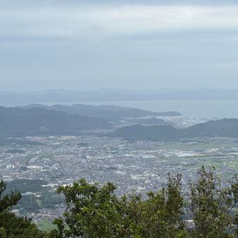 山頂からの眺望
小倉方面