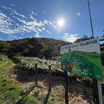 山麓広場の案内図