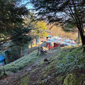 雁坂小屋
ここから約10キロ歩く