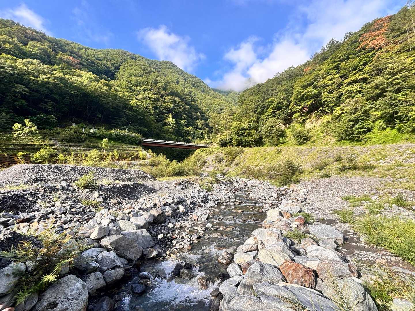下界に下りてきた安心感😮‍💨
そしてこのお天気☀️