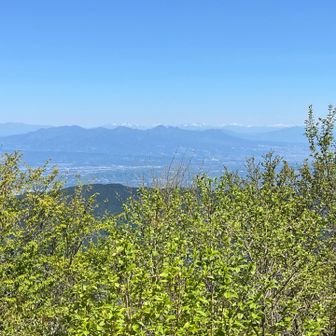 北の方の景色。雪を被っているのは谷川とかかなあ