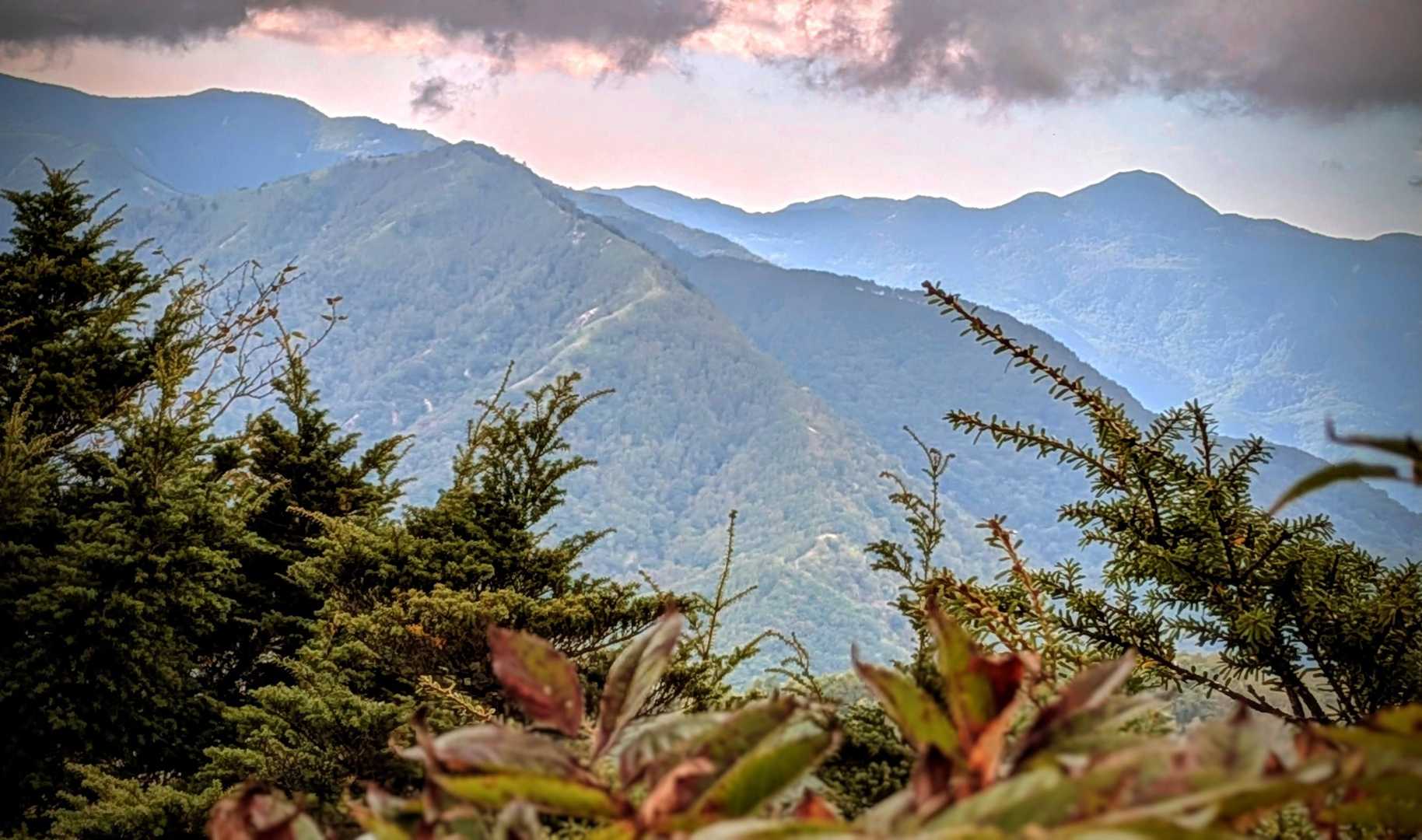 半月山登山口-半月峠-中禅寺山-阿世潟峠 往復コースの写真
