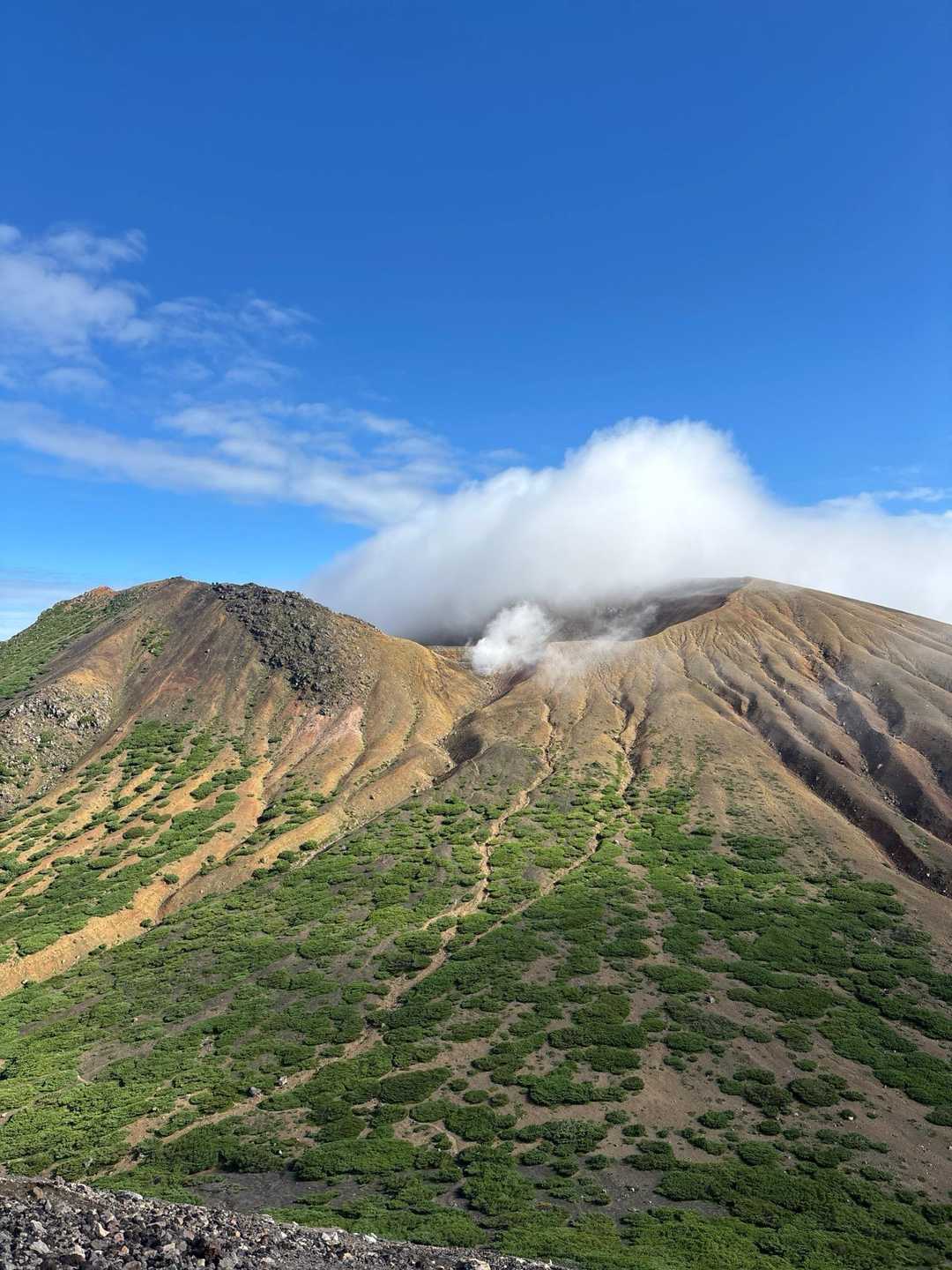 阿寒富士から雌阿寒岳