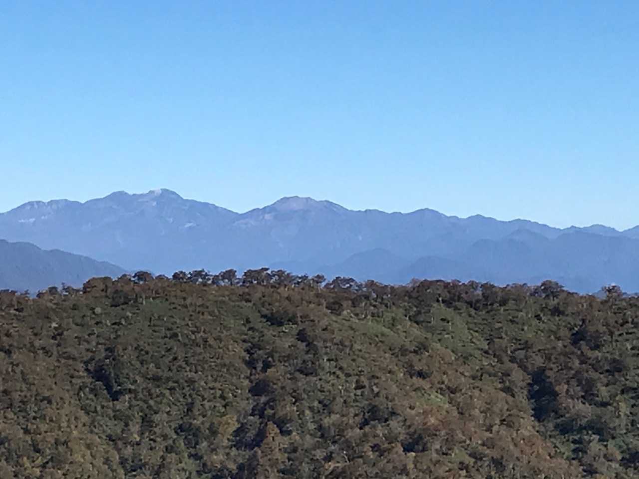 コロンブスピーク手前から白山