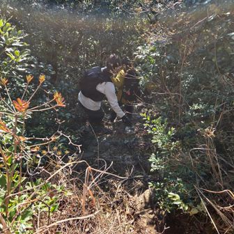 三人は元気に黒髪方面へ