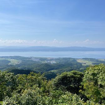快晴で