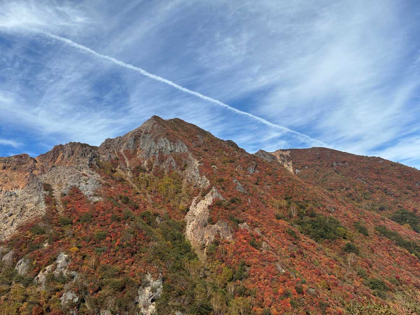 峠の茶屋登山口-朝日の肩-朝日岳-熊見曽根-1900m峰- 往復コースの写真