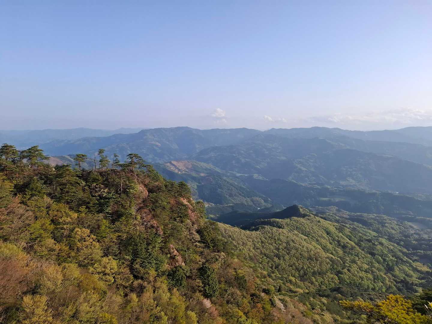 比叡山登山口-比叡山-南側登山口 周回コースの写真
