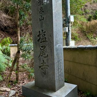 塩尾寺(えんぺいじ)到着
かなり嬉しい🤣
ヘッデン使わずに下る事出来て良かったあー👍
