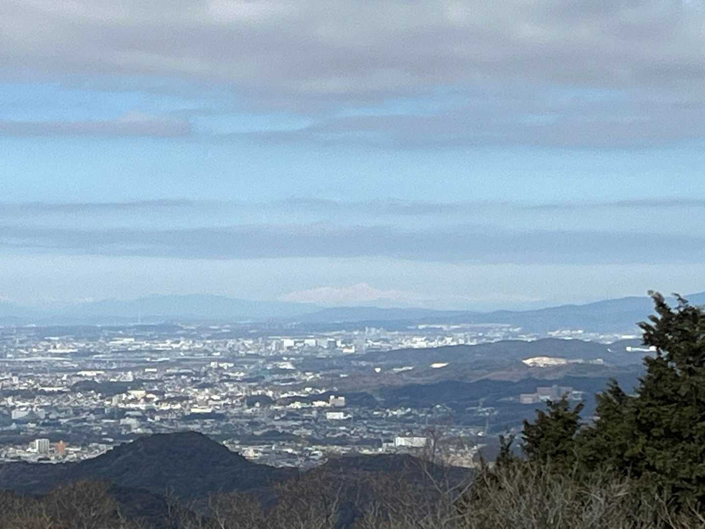 白山
真っ白な姿がきれいに見えました