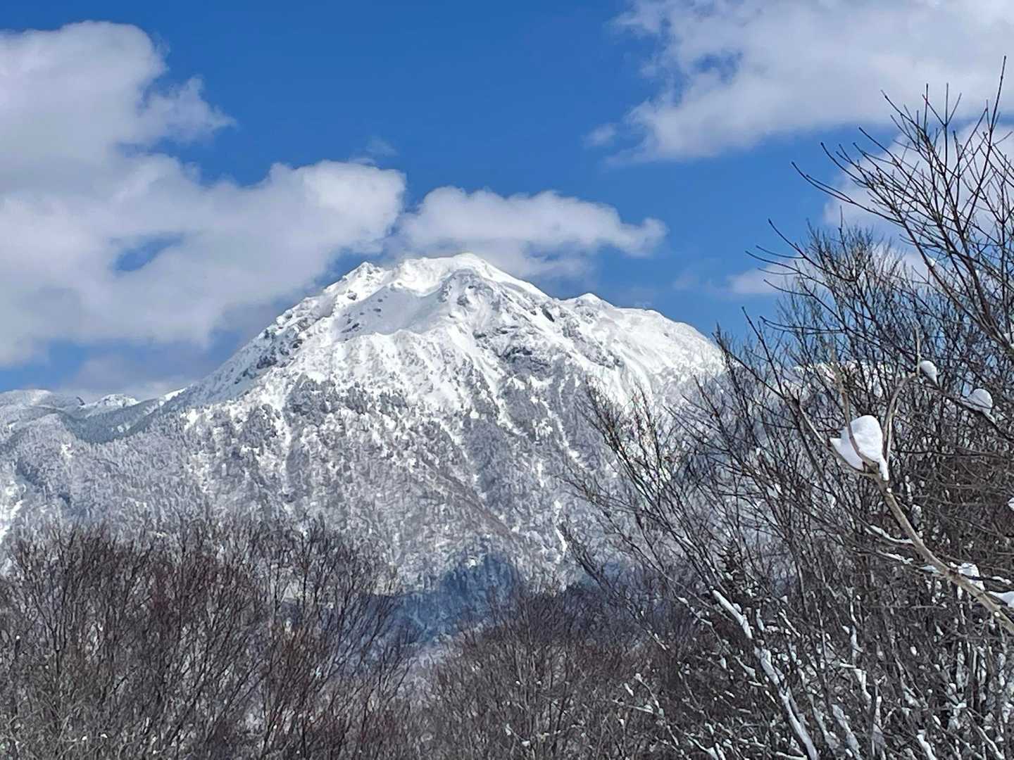 焼岳どーん