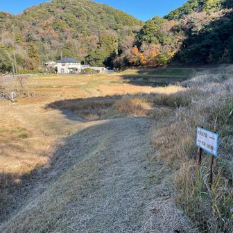 梨沢集落に降りて来ました♪