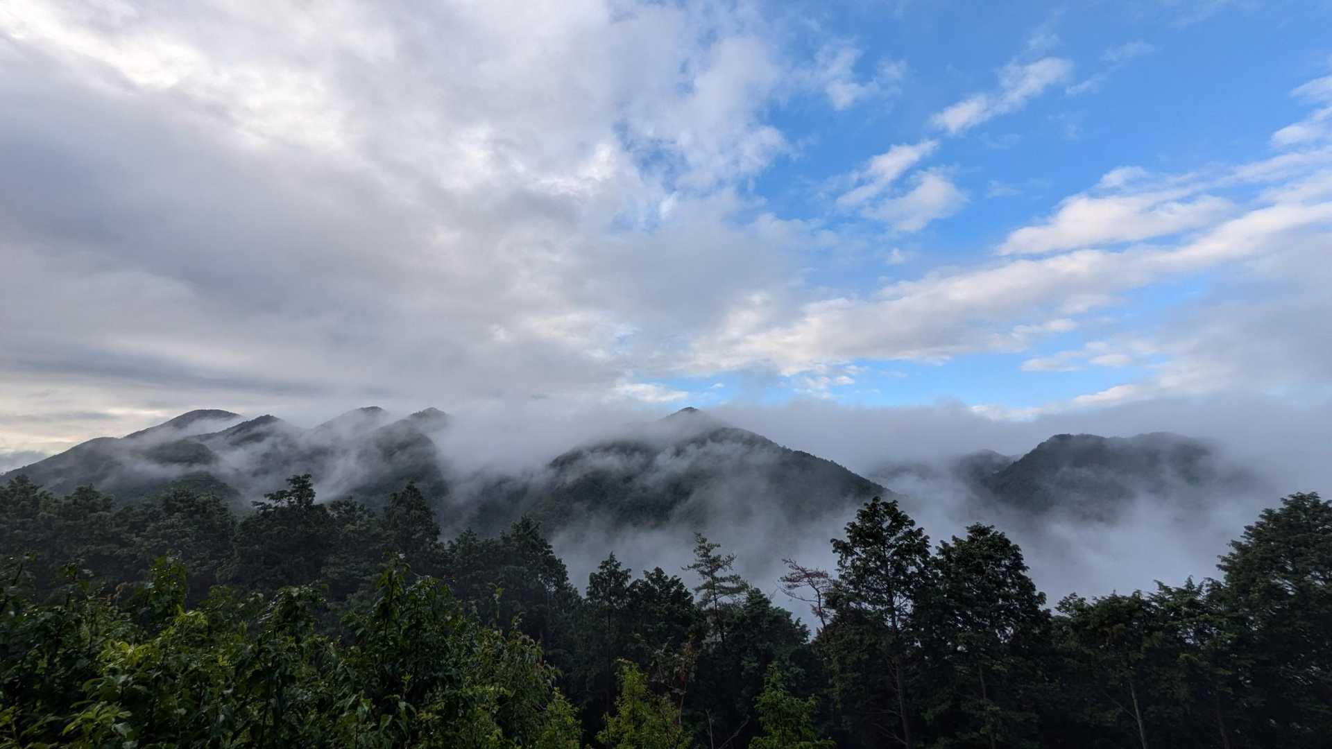天神神社登山口-女夫山-松本峠-城山-先谷登山口 縦走コースの写真