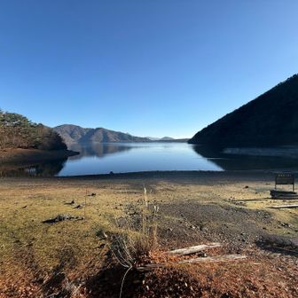 美しい湖畔。キャンプしたい