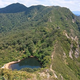 もう辛すぎ。見納めに１枚😎
県境見えますか？夜叉ヶ池は福井だね😊