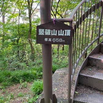 山頂の展望台