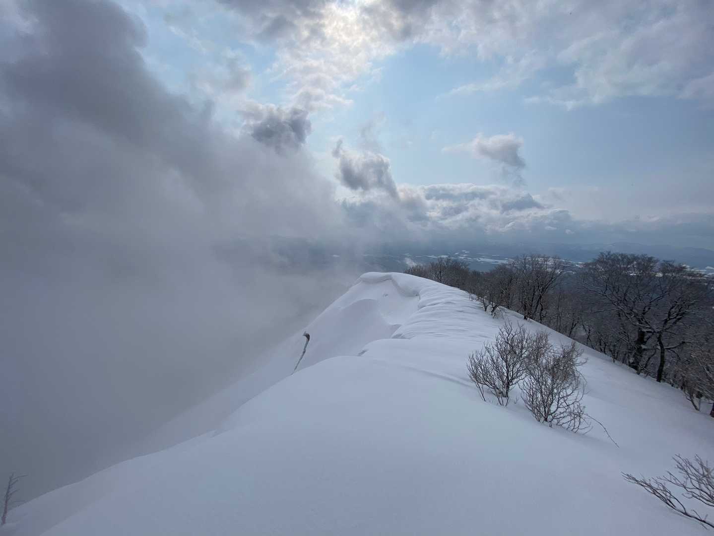 雪庇確認