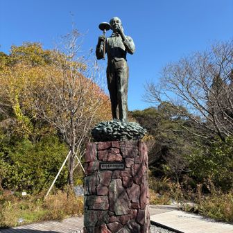 牧野博士の銅像