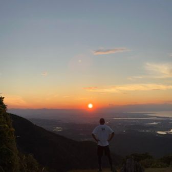 綺麗な夕陽